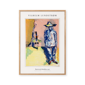 Peléton Pierrot and Colombine 70x100 Plakat