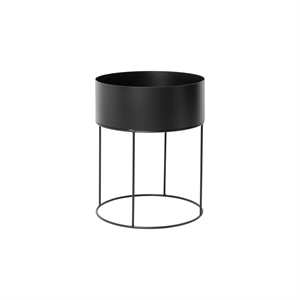 Ferm Living Planteboks Rund Sort