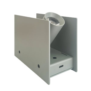 Ilti Luce Sokkel Mini Spot Sølv