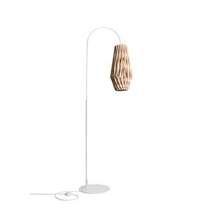Pilke Signature 20/42 Gulvlampe Hvit/ Bjørk
