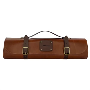 Mareld Knivveske Med 7 Rom Brun/ Cognac