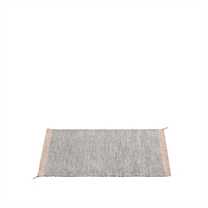 Muuto Ply Teppe Sort/ Hvit 140 X 85 cm
