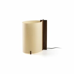Faro CATA Bordlampe Valnøtt/Naturfarget