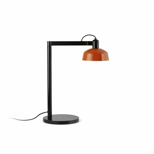 Sort TATAWIN Bordlampe Sateng/Rødlig Oransje