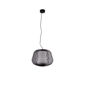 Faro NARA Utendørs Taklampe Matt Sort/ Opal Hvit
