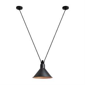 Lampe Gras N323 L Conic Saklampe Svart/ Kobber
