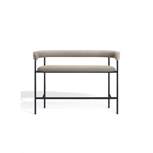 Furniture Copenhagen Font Barsofa 75 cm Trio 0205/ Sort Ramme