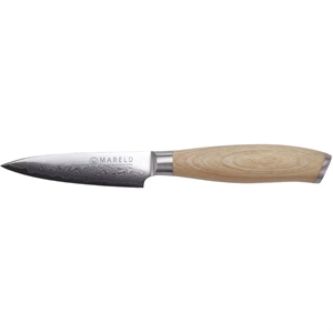 Mareld Akio japansk urtekniv 9 cm lyst tre