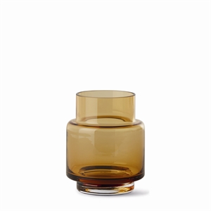 Ro Collection Hurricane nr. 53 Vase/Lysestake Amber