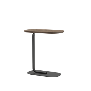 Muuto Relate Salongbord 60,5 cm Røkt Eik/ Sort