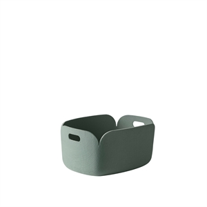 Muuto Restore Kurv 48x35 Støvet Grønn