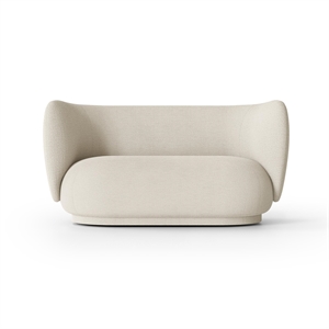Ferm Living Rico Sofa 2-seter Bouclé Off-White