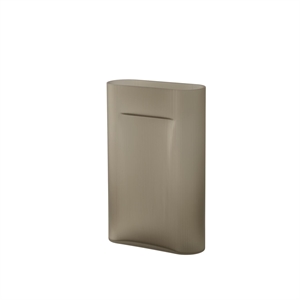Muuto Ridge Vase H48,5 Taupe/ Frostet Glass