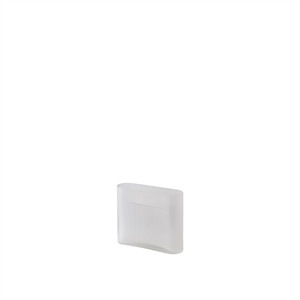 Muuto Ridge Vase H16,5 Hvit/ Frostet Glass