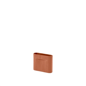 Muuto Ridge Vase Terrakotta H16,5 cm