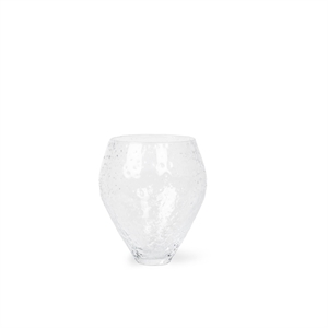 Ro Collection Vase i knust glass, medium, Klar