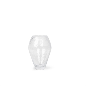 Ro Collection Vase i knust glass, Liten, Klar