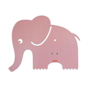 roommate Elefant Silhuettlampe Vegglampe Lyserød