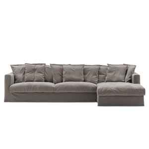 Decotique Le Grand Air 3-seters sofa divan høyre røkt granitt