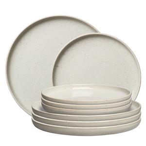 Decotique BON-tallerkener Startersett Tallerkener Sett med 8 Damp