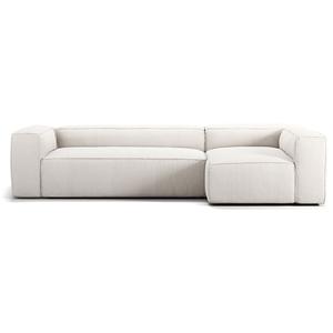 Decotique Grand 4-seters Sofa Divan Høyre Damp/ Hvit