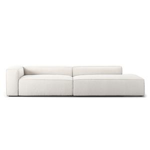 Decotique Grand 3-seters Sofa med Åpen Ende, Høyre, Damp/ Hvit