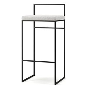 Department Barkrakk med Ryggstøtte 90 cm Sort/stillehavshvit