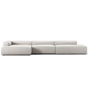 Decotique Grand 5-seters Sofa med Åpen Ende, Høyre, Månehvit