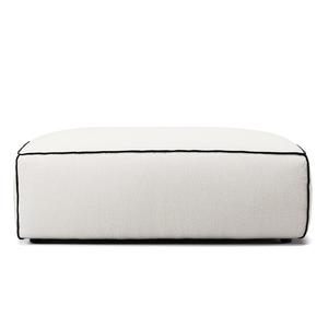 Decotique Grand Hue Fotskammel Damp/ Hvit/ Grafittgrå