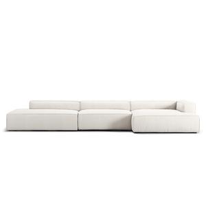 Decotique Grand 5-seters Sofa Åpen Ende Venstre Damp/ Hvit