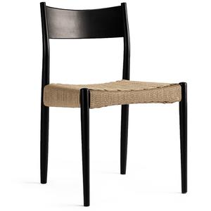 Decotique Bond spisestol svartbeiset bøk