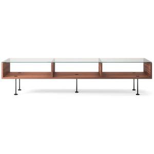 Decotique Vogue salongbord 45x165 Valnøtt/ Sort