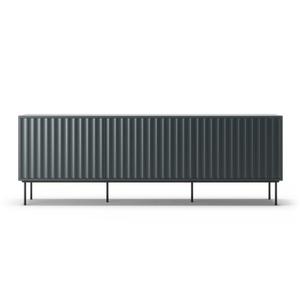 Decotique Wave TV-benk 3D Grå