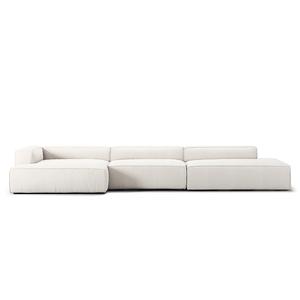 Decotique Grand 5-seters Sofa Åpen Ende Høyre Damp/ Hvit