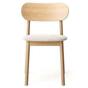 Decotique Elephant Spisestol Naturlig Eik/hvit Bouclé