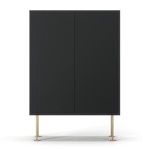 Decotique Vogue 64 Skap Antrasittgrå/ Messing