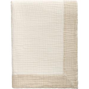 Decotique Ella Crincle sengeteppe 260x260 Sand