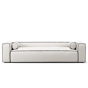 Decotique Gar 3-seters sofa damp/ Hvit/grafittgrå