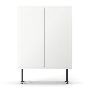 Decotique Vogue 64 Skap Hvit/ Sort