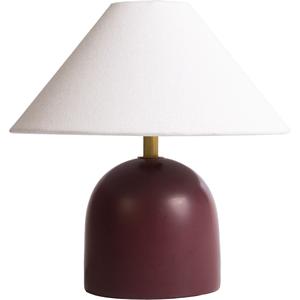 Decotique Flora Bordlampe 25 Burgunder