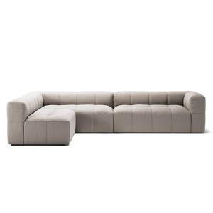 Decotique Mure 4-seters sofa med åpen ende venstre sandskall/ Beige