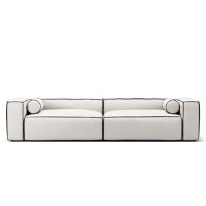 Decotique Grand Hue 4-seters Sofa Damp/ Hvit/grafittgrå