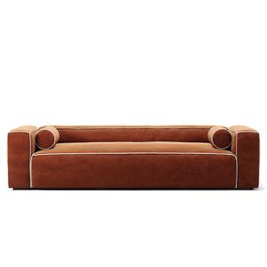 Decotique Gar 3-seters Sofa Månehvit/ Kobber