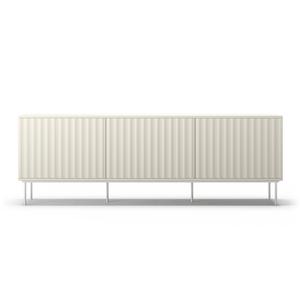 Decotique Wave TV-benk 3D Krem