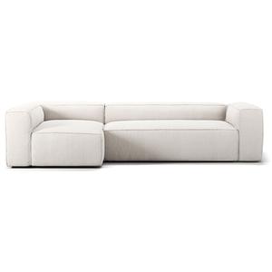 Decotique Grand 4-seters sofa divan venstre damp/ Hvit