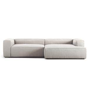 Decotique Grand 3-seters Sofa Sjeselong Høyre Månehvit
