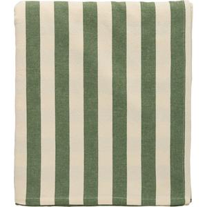 Decotique blokkstripete duk 140x240 Grønn