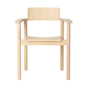 Furniture Copenhagen Rudi Spisestuestol Hvitoljet Eik