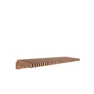 Fritz Hansen Skagerak Collection Cutter-kledningsstativ i Teak/rustfritt Stål