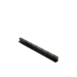 Fritz Hansen Skagerak Collection Cutter-kledningsstativ 100 cm Sort Eik/rustfritt Stål